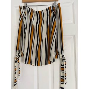 Over the shoulder Blouse